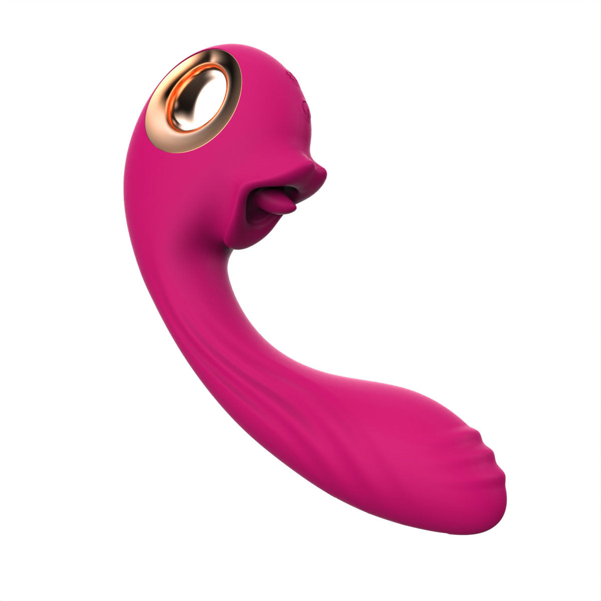 Vibrador de Lengua Pulsante Premium + Lubricante Íntimo de REGALO