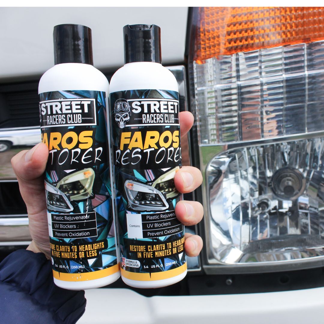 2X1 Faros Restorer, Faros blancos en 30 minutos Total 500ml