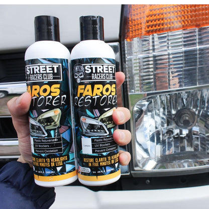 2X1 Faros Restorer, Faros blancos en 30 minutos Total 500ml